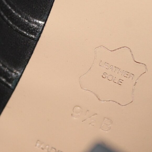 New Sky High Talbots Leather Platform Stiletto Heels Shoes w Receipt - Picture 6 of 7